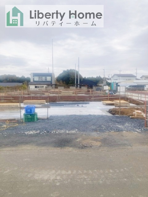 ひたちなか市田宮原1期　新築戸建　1号棟の外観