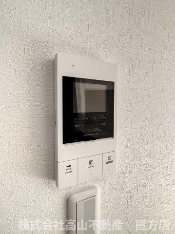 直方市大字感田の賃貸マンションのセキュリティ