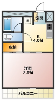 【間取り】 | バロンハイツ板橋