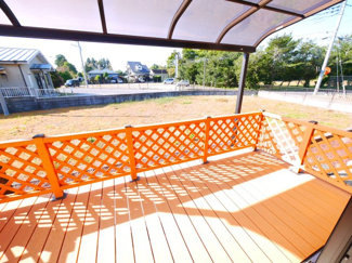 【庭】 | 東金市二之袋　中古戸建 | 内外装リフォーム済み令和7年11月 敷地約449坪 ドックラン・家庭菜園・バーベキューが可能です