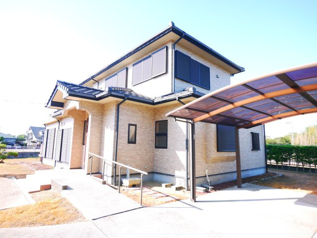 東金市二之袋　中古戸建の外観|内外装リフォーム済み令和7年11月 敷地約449坪 ドックラン・家庭菜園・バーベキューが可能です