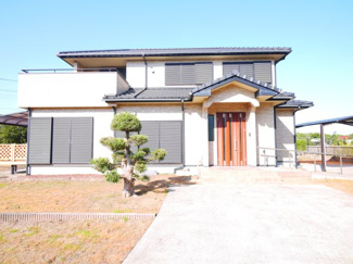 【外観】 | 東金市二之袋　中古戸建 | 内外装リフォーム済み令和7年11月 敷地約449坪 ドックラン・家庭菜園・バーベキューが可能です