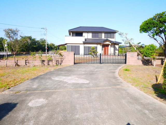 東金市二之袋　中古戸建の外観|内外装リフォーム済み令和7年11月 敷地約449坪 ドックラン・家庭菜園・バーベキューが可能です