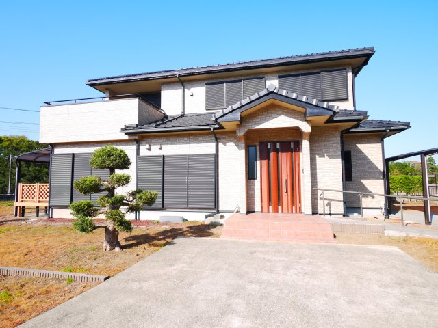 東金市二之袋　中古戸建の外観|内外装リフォーム済み令和7年11月 敷地約449坪 ドックラン・家庭菜園・バーベキューが可能です