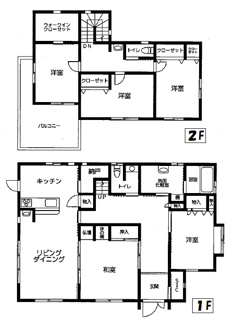 【間取り】 | 東金市二之袋　中古戸建 | 図面と現況に相違がある場合、現況を優先致します。