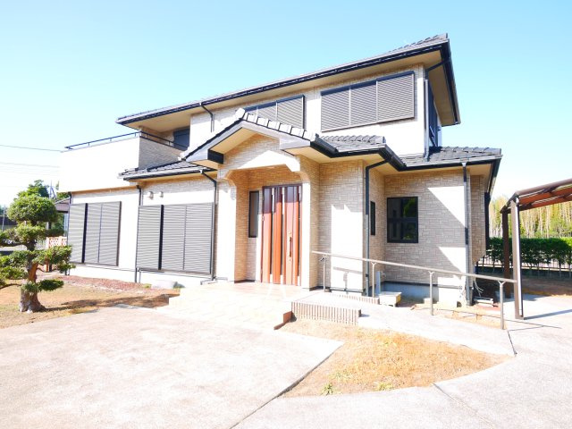 東金市二之袋　中古戸建の外観|内外装リフォーム済み令和7年11月 敷地約449坪 ドックラン・家庭菜園・バーベキューが可能です