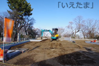 【外観】 | 【仲介手数料無料！！】日野市日野本町3丁目　新築戸建て（全4棟）1号棟　6099万円 | 令和８年１月３０日撮影　建築中