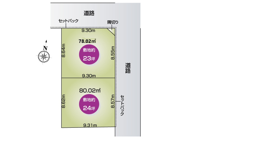 さいたま市緑区道祖土２丁目　２区画　