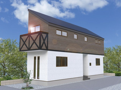 【外観パース】