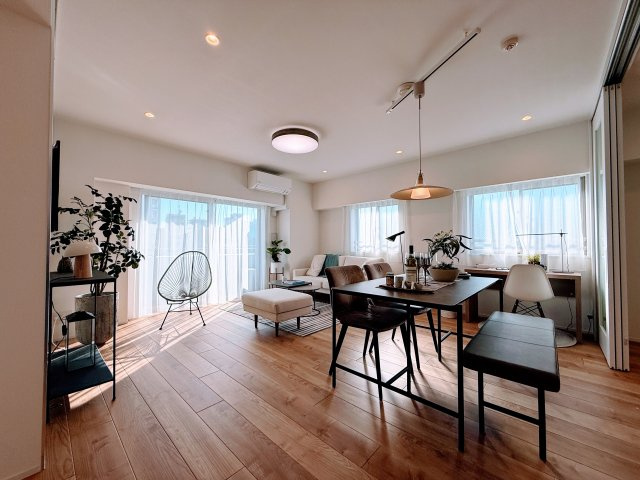 日神デュオステージ蔵前NEXT 8Fの居間・リビング