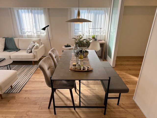 日神デュオステージ蔵前NEXT 8Fの居間・リビング