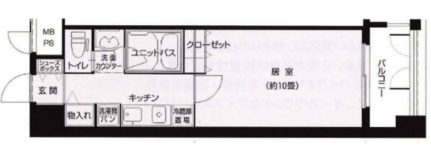アーバンエース西中島パルの間取り