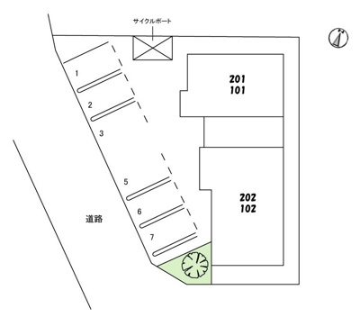 【区画図】 | リバーサイド中万々