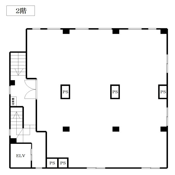 中央1丁目売マンションの間取り|2階