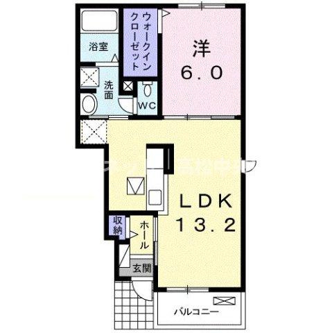 【間取り】 | ブルー　アイランド川津Ⅰ