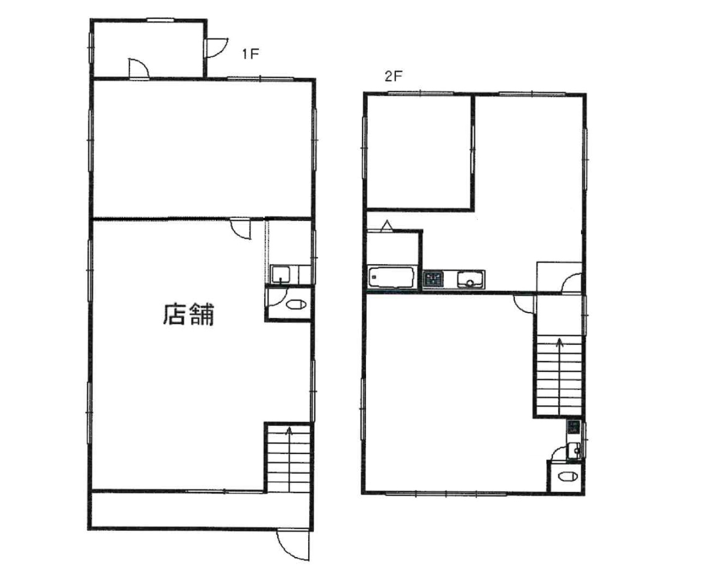 守山市吉身６丁目の店舗の間取り