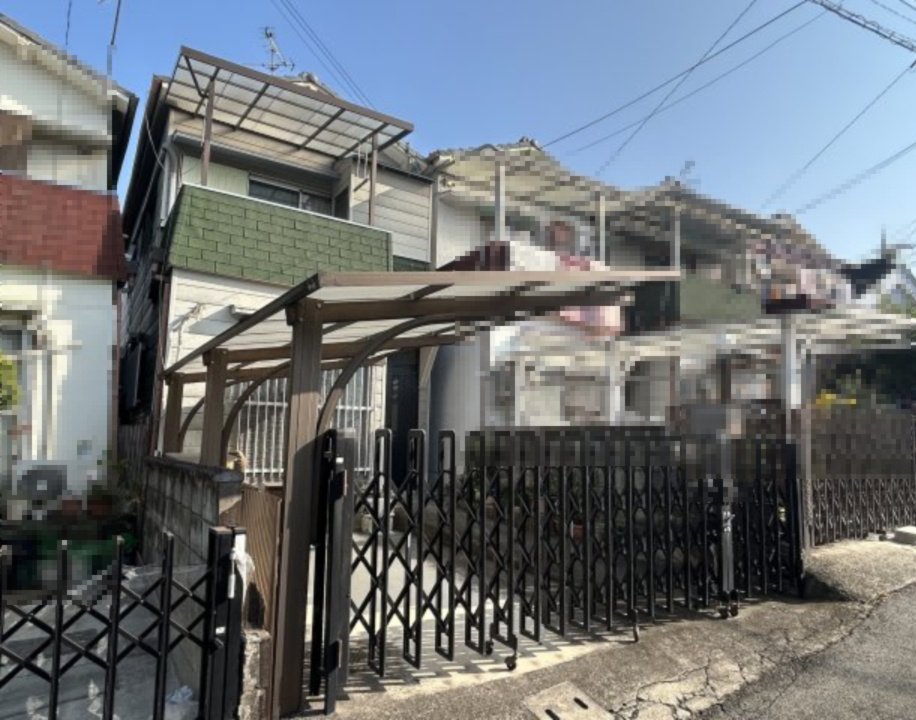 和泉市太町戸建の外観|現地①