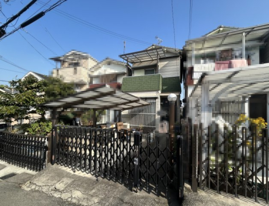 和泉市太町戸建の外観|現地③