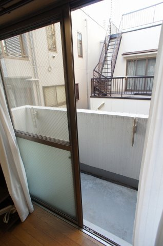 スカイコート高輪のバルコニー