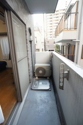 スカイコート高輪のバルコニー