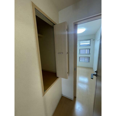 【収納】 | ウエストアヴェニューＢ | 便利な収納スペースです