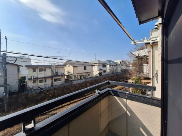 サンハイツ下北沢の展望|最上階南向き　日当たり眺望良好