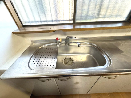 泉南市新家　中古住宅のキッチン