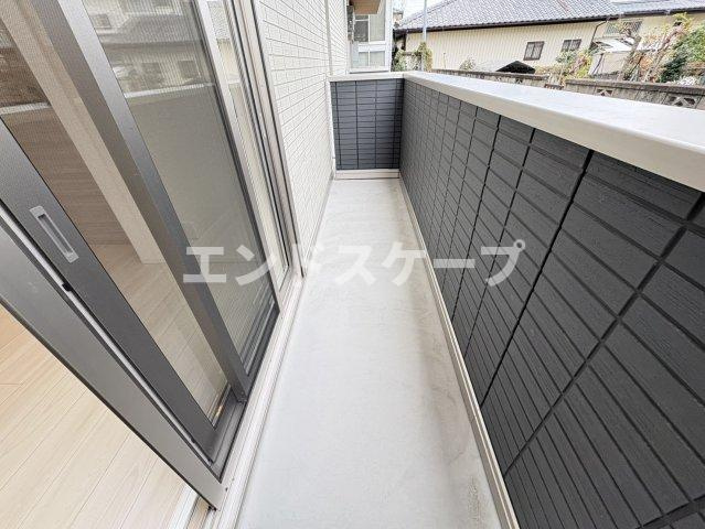 D-ROOM台新田町のバルコニー|高崎、前橋のお部屋探しはエンドスケープまで！お客様の理想お聞かせ下さい♪