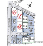東村山市秋津町　建売変更全9棟の画像