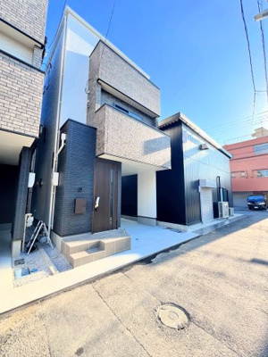 【前面道路含む現地写真】 | ◆◇川崎区渡田2丁目　未居住戸建て◇◆ | ◆前面道路も幅員があり車の運転も安心！前面道路は閑静な住宅地。車通りの少ない道路です。お子様にも安心です。
