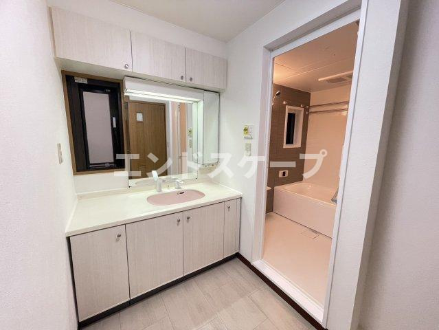 T-one MIYAHARA East Bの洗面所|高崎、前橋、伊勢崎エリアのお部屋探しはエンドスケープまで！お客様の理想お聞かせ下さい♪