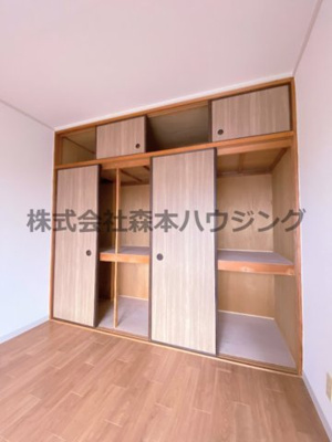 【収納】 | 　ビューテラス畷A棟 | 大きなスペースがあり、収納には困りません