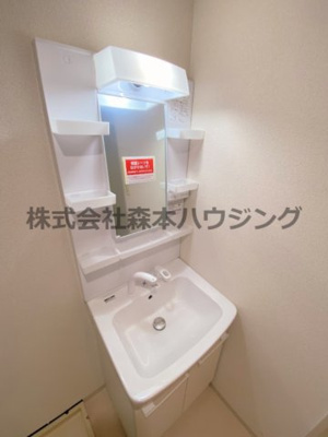 【独立洗面台】 | 　ビューテラス畷A棟 | 使いやすい独立洗面台です