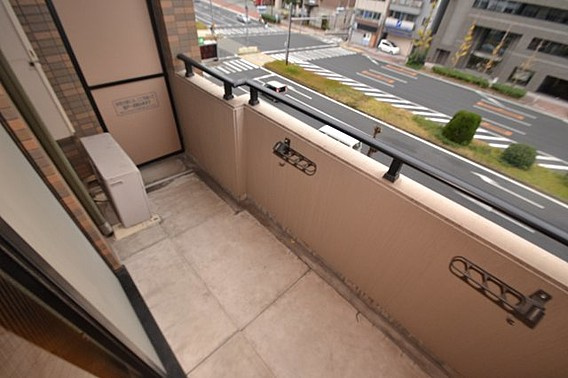 ラナップスクエア三宮プライムのバルコニー