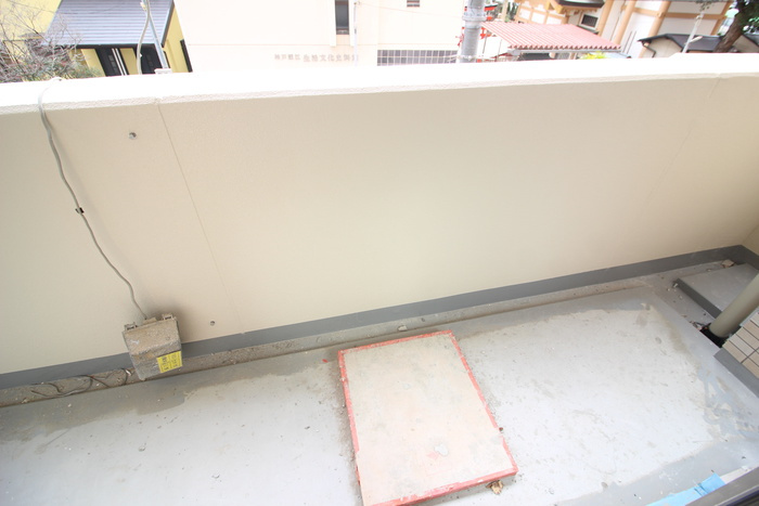 リブネスコート神戸深江のバルコニー