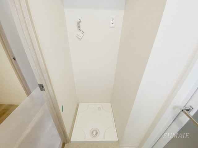 クラウンマンション椿の設備|室内洗濯機置き場☆