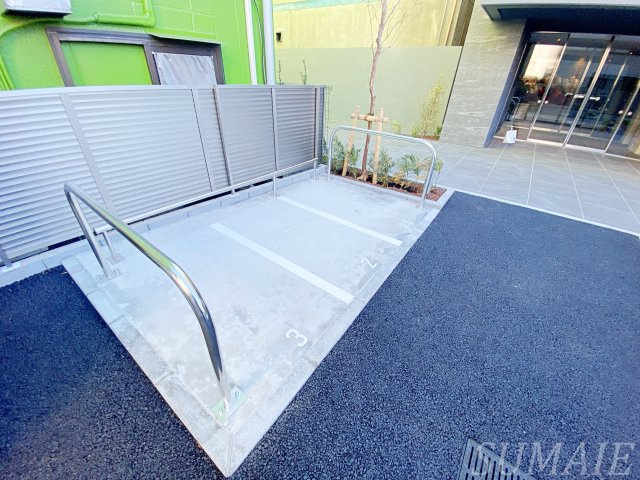 クラウンマンション椿のその他共用部分|バイク置き場です☆