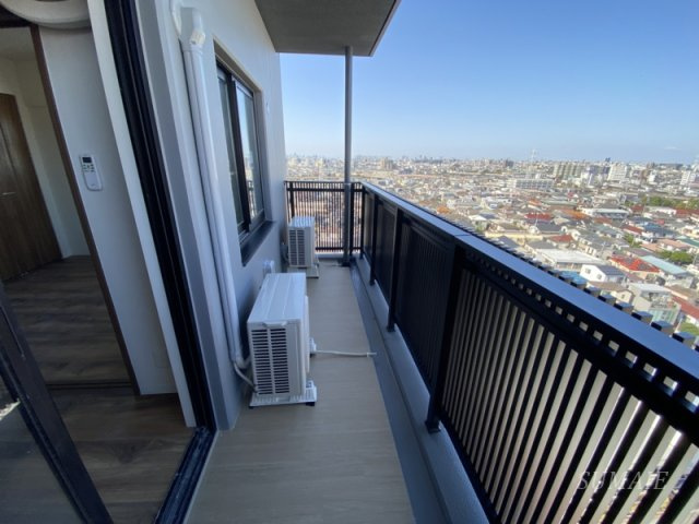 クラウンマンション椿のバルコニー|バルコニーです☆