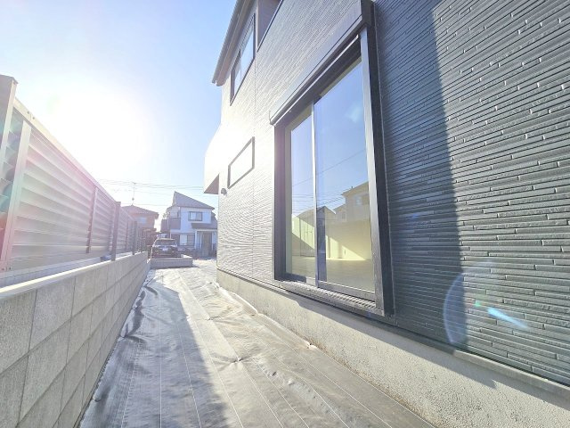 青梅市野上町1丁目全２棟　新築分譲の庭