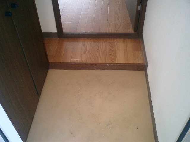 石崎コーポⅠの玄関