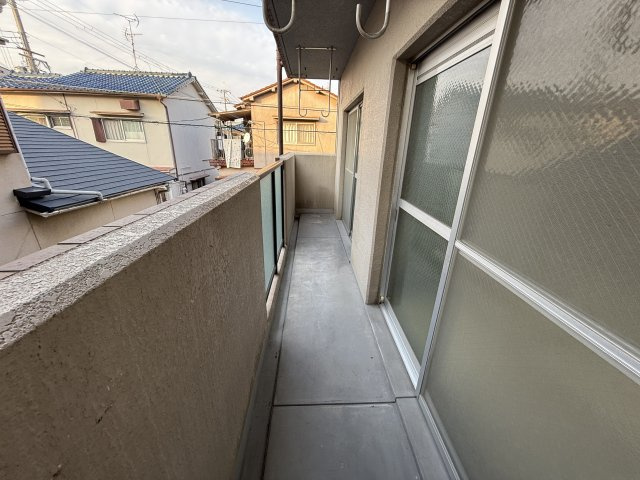 パールレジデンス1のバルコニー