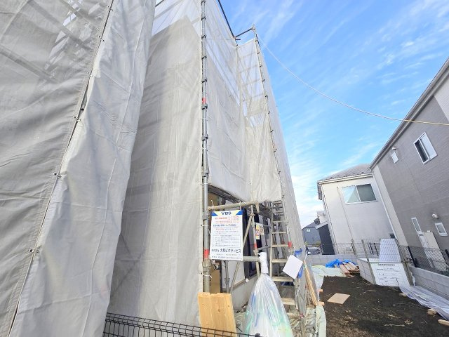 青梅市野上町1丁目全２棟　新築分譲の区画図|カースペース４台分御座います！※車種による