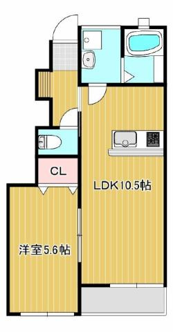 【間取り】 | プティーシュシュ雄町