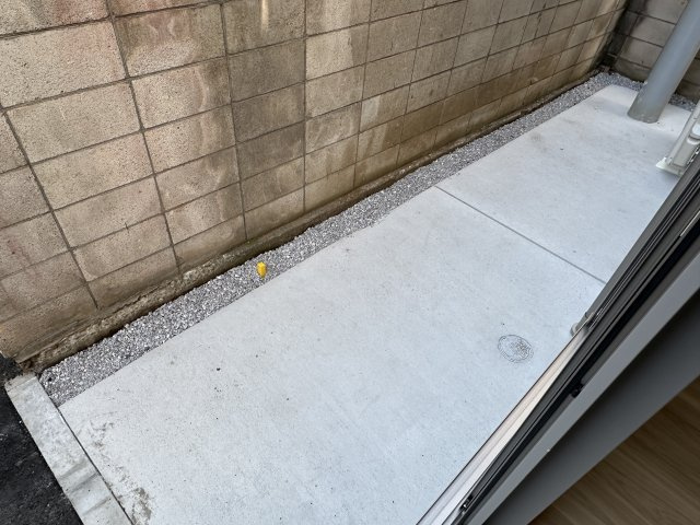 ＢＬＵのバルコニー