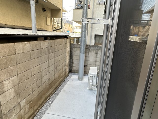 ＢＬＵのバルコニー