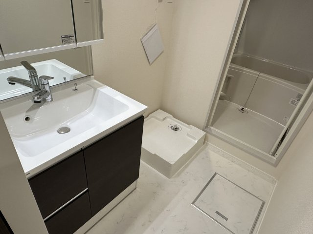 ＢＬＵの洗面所