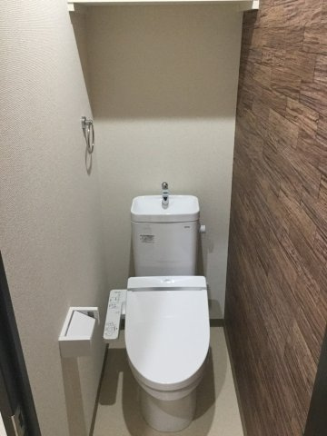 温水洗浄便座付きトイレ☆