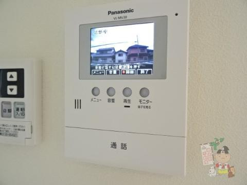 シャーメゾン晟（アキラ）のセキュリティ|カメラ付インターホン