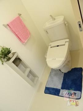シャーメゾン晟（アキラ）のトイレ|シャワー付トイレ