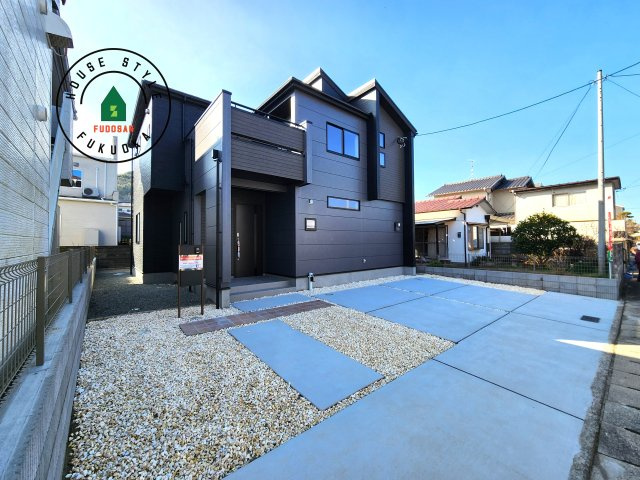 福岡市西区横浜2丁目第1-1棟（1号棟）の前面道路含む現地写真|見学の時間などお気軽にお問い合わせ下さい。